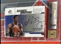 Patrick Ewing Basketball Cards 2003 SP Signature Authentic Signature Prices