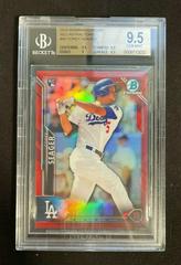 Corey Seager [Red Refractor] #40 Baseball Cards 2016 Bowman Chrome Prices