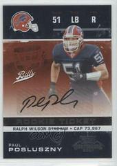 Paul Posluszny [Autograph] Football Cards 2007 Playoff Contenders Prices