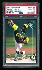 Jharel Cotton #PW-98 Baseball Cards 2017 Topps Now Players Weekend Prices