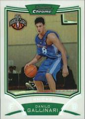 Danilo Gallinari [Refractor] #116 Basketball Cards 2008 Bowman Chrome Prices