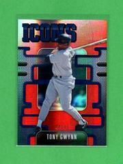 Tony Gwynn [Red] #I-12 Baseball Cards 2021 Panini Absolute Icons Prices