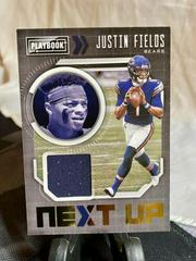 Justin Fields #NXT-JFI Football Cards 2021 Panini Playbook Next Up Prices