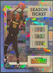 Ja Morant [Cracked Ice] Basketball Cards 2021 Panini Contenders Prices