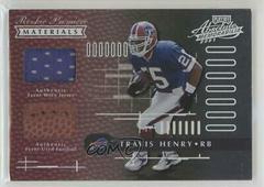 Travis Henry #160 Football Cards 2001 Playoff Absolute Memorabilia Prices