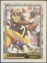 Alvin Wright #373 Football Cards 1992 Topps Gold Prices