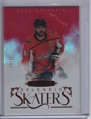 Alex Ovechkin [Red] #SS-22 Hockey Cards 2022 Upper Deck Stature Splendid Skaters Prices