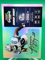 Antonio Bryant [Autograph] Football Cards 2002 Playoff Contenders Prices
