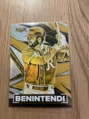 Andrew Benintendi [Gold Minted] #112 Baseball Cards 2021 Topps Fire Prices