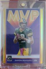 Aaron Rodgers [Gold] Football Cards 2019 Donruss Optic MVP Prices