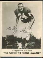 Bill Stacy Football Cards 1963 Kahn's Wieners Prices