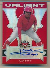Juan Soto [Autographs] #BA-JS2 Baseball Cards 2018 Leaf Valiant Prices