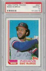 Bake McBride #69T Baseball Cards 1982 Topps Traded Prices
