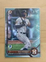 Will Wagner [Sky Blue Foil] Baseball Cards 2022 Bowman 1st Edition Prices