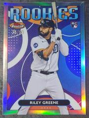 Riley Greene [Refractor] Baseball Cards 2023 Topps Finest Rookies Design Variation Prices