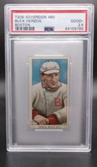 Buck Herzog [Boston] Baseball Cards 1909 T206 Sovereign 460 Prices