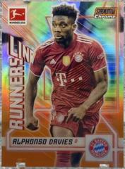 Alphonso Davies [Orange Refractor] #84 Soccer Cards 2021 Stadium Club Chrome Bundesliga Prices