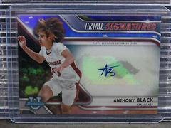 Anthony Black #PCS-ABL Basketball Cards 2022 Bowman Chrome University Prime Signatures Prices