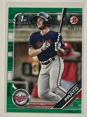 Anthony Prato [Green] #BD-101 Baseball Cards 2019 Bowman Draft Prices