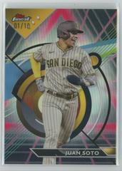 Juan Soto [Red Black Vapor] #94 Baseball Cards 2023 Topps Finest Prices