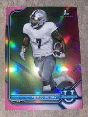 Romeo Doubs [Pink] Football Cards 2021 Bowman University Prices