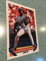Anthony Young Baseball Cards 1993 Topps Prices