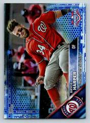 Bryce Harper [Blue Foil] Baseball Cards 2016 Topps Opening Day Prices