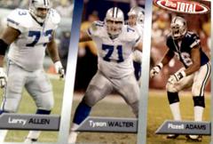 Tyson Walter, Flozell Adams, Larry Allen [Silver] Football Cards 2005 Topps Total Prices