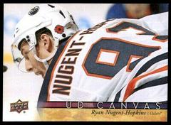 Ryan Nugent Hopkins Hockey Cards 2017 Upper Deck Canvas Prices
