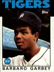 Barbaro Garbey #609 Baseball Cards 1986 Topps Prices