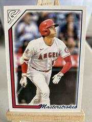 Shohei Ohtani [Blue] #MS-9 Baseball Cards 2022 Topps Gallery Masterstrokes Prices