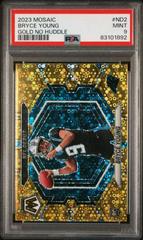 Bryce Young [No Huddle Gold] #ND-2 Football Cards 2023 Panini Mosaic NFL Debut Prices