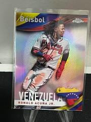 Ronald Acuna Jr Baseball Cards 2021 Topps Chrome Beisbol Prices