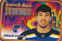 Jordan Kyrou Hockey Cards 2022 Upper Deck Lunch Box Legends Prices