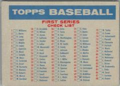 Checklist 1, 2 [Big Blony] Baseball Cards 1957 Topps Prices
