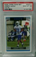 Joseph Addai #IND11 Football Cards 2006 Topps Team Set Colts Prices