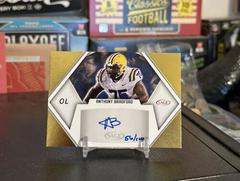 Anthony Bradford [Gold] #A-AB Football Cards 2023 Sage Autographs Prices
