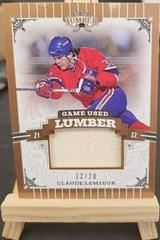 Claude Lemieux [Bronze] Hockey Cards 2021 Leaf Lumber Game Used Prices