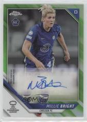 Millie Bright [Neon Green Refractor] #BA-MB Soccer Cards 2021 Topps Chrome UEFA Women’s Champions League Autographs Prices