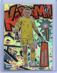Jordan Pickford #6 Soccer Cards 2022 Panini Donruss Kaboom Prices