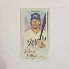 Adalberto Mondesi [Mini No Number] Baseball Cards 2020 Topps Allen & Ginter Prices
