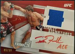 Rich Franklin Ufc Cards 2015 Topps UFC Knockout Scarlet Signatures Prices