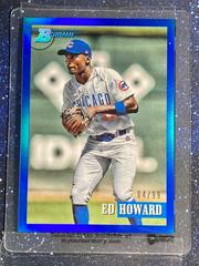 Ed Howard [Chrome Prospect Blue] #135 Baseball Cards 2021 Bowman Heritage Prices