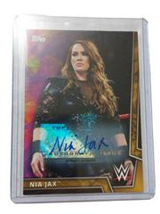 Nia Jax [Gold Autograph] #22 Wrestling Cards 2018 Topps WWE Women's Division Prices