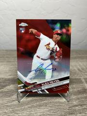 Alex Reyes [Red Refractor] #RA-AR Baseball Cards 2017 Topps Chrome Rookie Autographs Prices