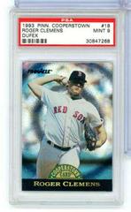 Roger Clemens [Dufex] Baseball Cards 1993 Pinnacle Cooperstown Prices