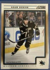 Adam Burish [Gold Rush] #396 Hockey Cards 2012 Score Prices