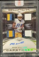 Mike Williams [Gold] Football Cards 2022 Panini Black Capstones Autographs Prices
