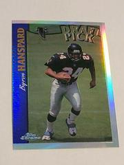 Byron Hanspard [Refractor] #154 Football Cards 1997 Topps Chrome Prices