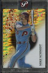 Mike Schmidt [Encased Gold] #102 Baseball Cards 2022 Topps Pristine Prices